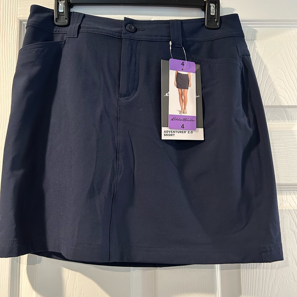 Eddie Bauer Navy Skort New never worn with tags